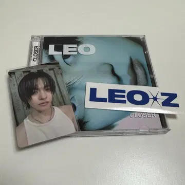 LEO come closer 트레이딩 카드 스티커
