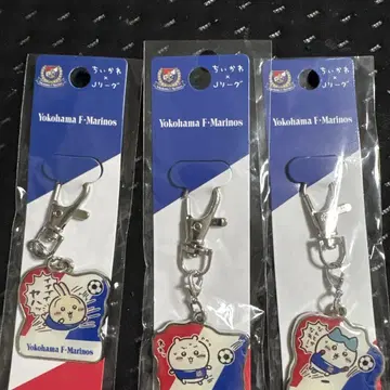 치이카와 콜라보 마리노스 키링 3개 세트