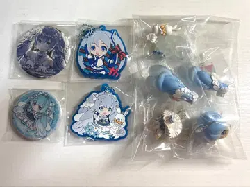 하츠네 미쿠 유키 미쿠 2019 아소토 피규어 B 러버 스트랩 캔뱃지