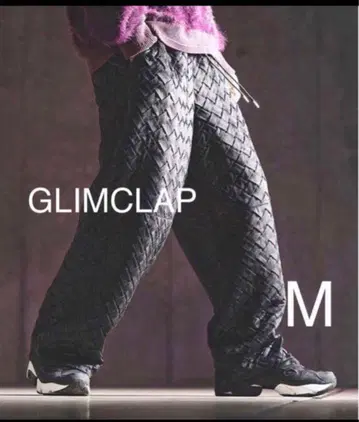 GLIMCLAP Braided jacquard fabric pants