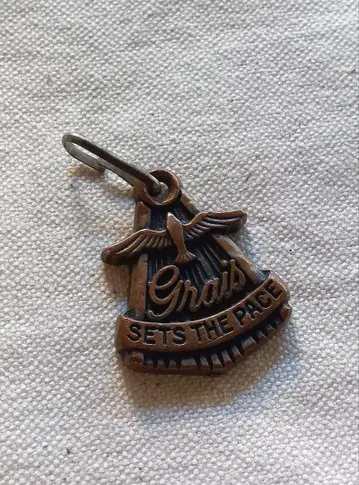 50s 빈티지 grais 럭키 참 가죽 자켓에