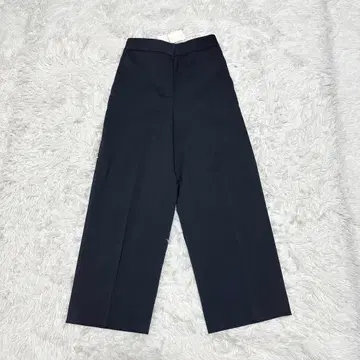 택 포함 새상품 투모로우랜드 세미 와이드 팬츠 네이비 size 32 5호