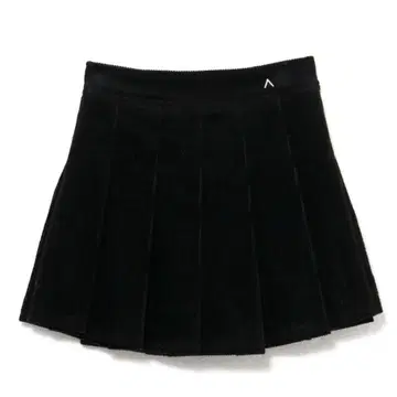 andmary Amanda pleats skirt black