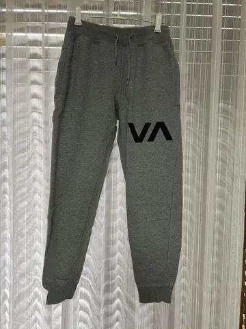 RVCA 그레이 조거 팬츠