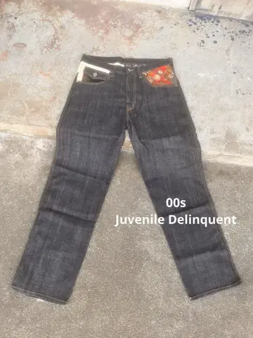00s Juvenile Delinquent kimono denim