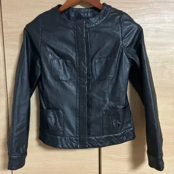 DONNA glamour 돈나그램 라무 가죽 자켓 L