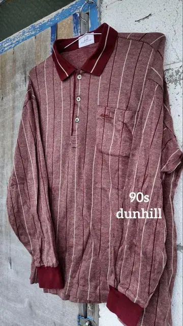 90s dunhill polo shirt