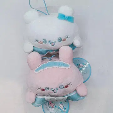 러브이즈 스카이블루 천사 인형 뿅치 스모피