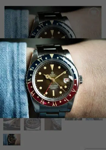 [ 미사용 ] WMT panton 파톤 MKII GMT 트로피컬