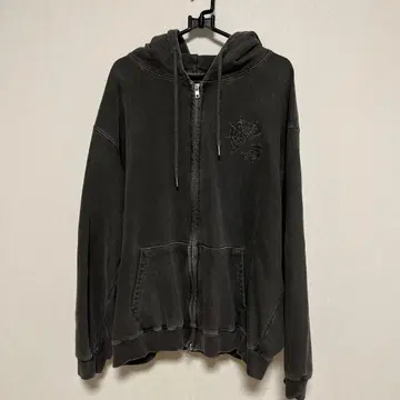 CPGWSTUDIO 다크 그레이 후드티