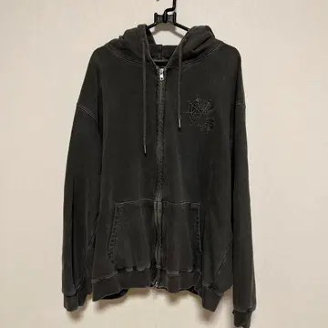 CPGWSTUDIO 다크 그레이 후드티