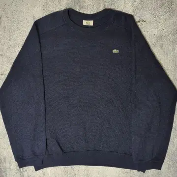 [ 90s~ ] LACOSTE V넥 울 아크릴 니트 스웨터