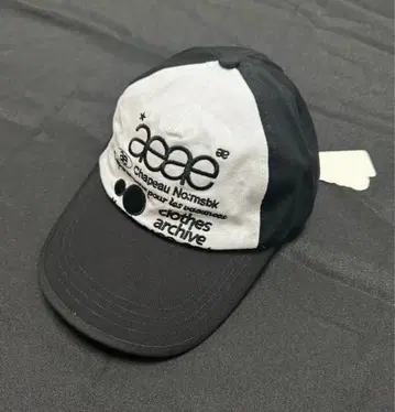 aeae 야구 모자 화이트/블랙