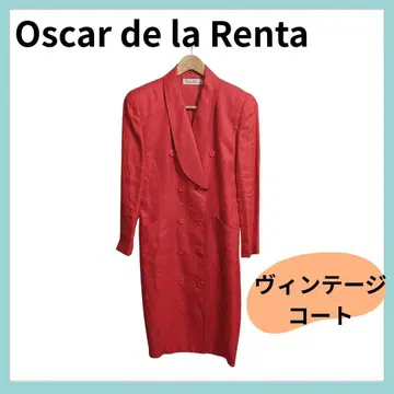새상품급 Oscar de la Renta 오스카 데 라 렌타 빈티지 코트
