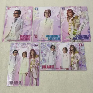 THE ALFEE 2025 가을 트레이딩 카드