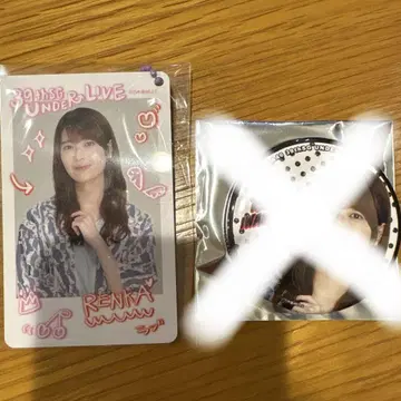 노기자카46 39th 언더 라이브 카드 키링 이와모토 렌카