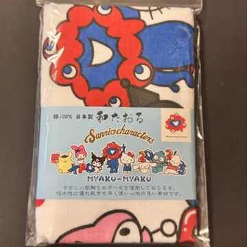 오사카 엑스포 산리오 먀쿠먀쿠 헬로키티 쿠로미 포차코 와 타월