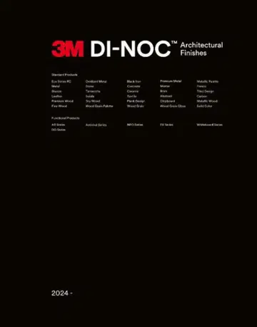 다이노크 시트 3M 다이노크 필름 카탈로그 2024년판 3권 세트