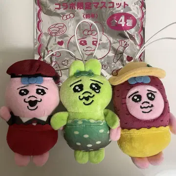 스시로 가엾어라! 빤쮸토끼 점원 와사비 고구마 3개 세트