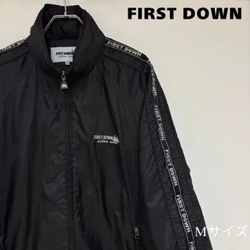 FIRST DOWN 퍼스트다운 블랙 나일론 자켓 M 사이즈