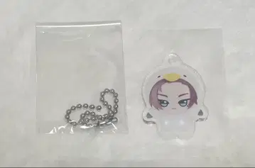 SD 인형 페스티벌 블루 록 아크릴 키링 사에토리