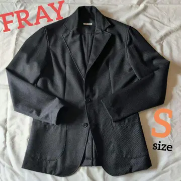 FRAY 울 자켓 S 다크 네이비