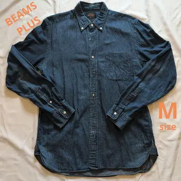BEAMS 데님 셔츠 M