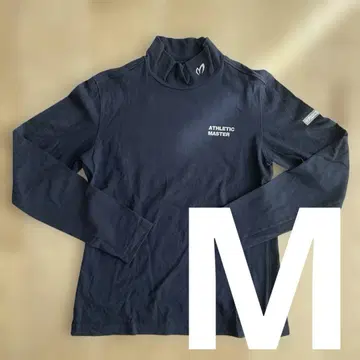 MASTER BUNNY EDITION 골프 셔츠 하이넥 블랙 M