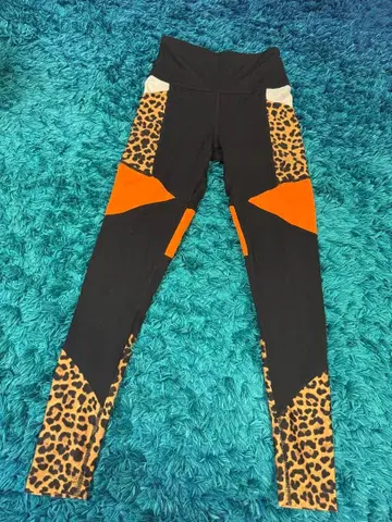 ZUMBA 줌바 레깅스 레오파드 XS
