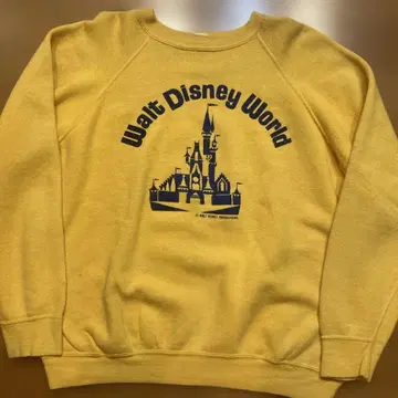 레어 초기 빈티지 Disney 디즈니 맨투맨 신데렐라 성