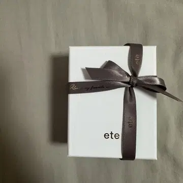 ete 골드 도금 드롭형 귀걸이
