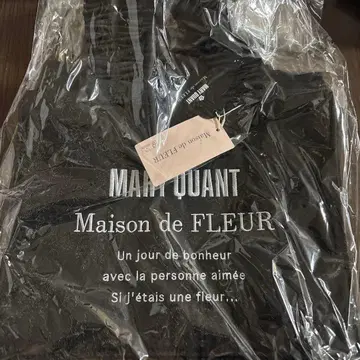 택 포함 새상품 메종 드 플뢰르 MARY QUANT 토트 S