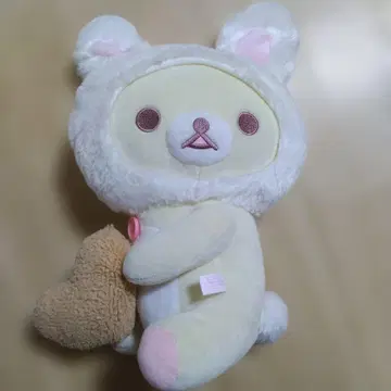 코리락쿠마와 토끼 티타임 봉제 인형 BIG 리락쿠마