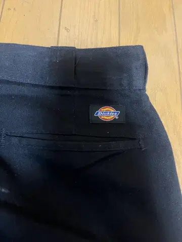Dickies 블랙 워크 팬츠