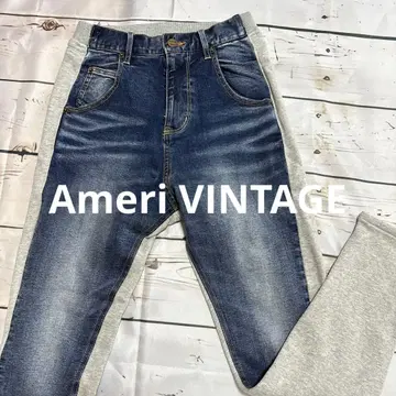 [새상품] Ameri VINTAGE 맨투맨 데님