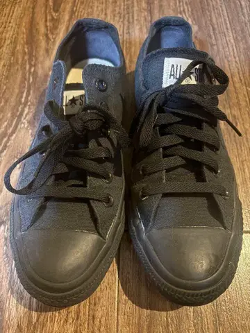 Converse All Star/로우컷/24.5/블랙