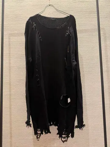 00s civarize 니트 punk grunge boro 니트