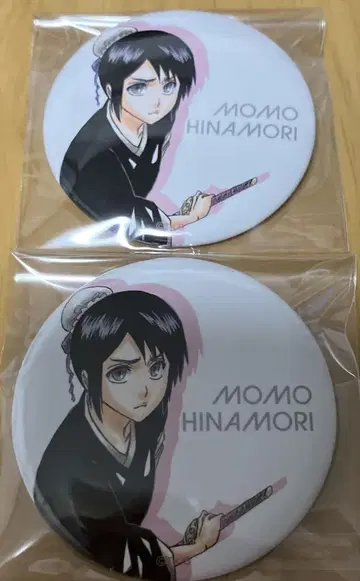 BLEACH 캔뱃지 히나모리 모모