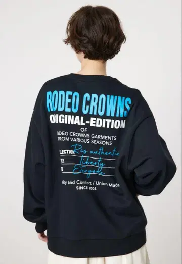 로데오 크라운 ORIGINAL EDITION 로고 맨투맨