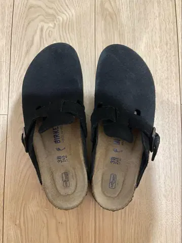 Birkenstock 블랙 사보 샌들 38 24.5cm