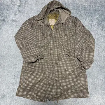 80s US Army 실물 데저트 나이트 카모 후드티