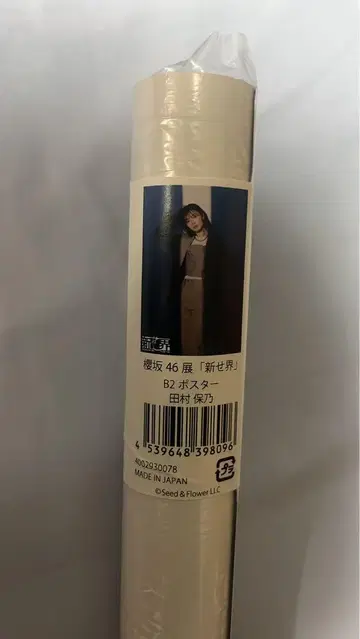 타무라 호노 사쿠라자카46 신세카이 B2 포스터