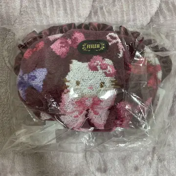 미개봉 새상품 페이러 헬로키티 키티 프릴 파우치 리본
