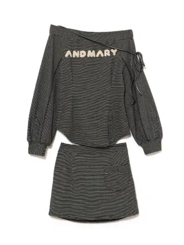 ANDMARY Ivy loose set up black