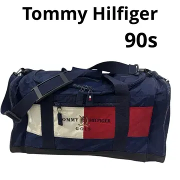Tommy Hilfiger 보스턴 백 자수 빈티지 90년대 초레어