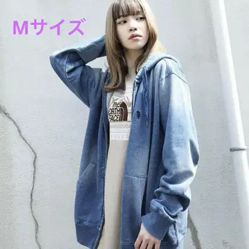 U.S. POLO ASSN. 별주 콜라보 컷 데님 후드티 M