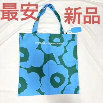 마리메꼬 블루보틀 콜라보 토트백