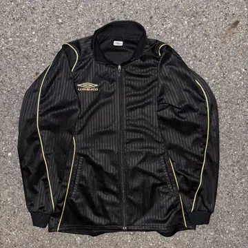 90s UMBRO 아카이브 스트라이프 트랙 자켓 자수 로고