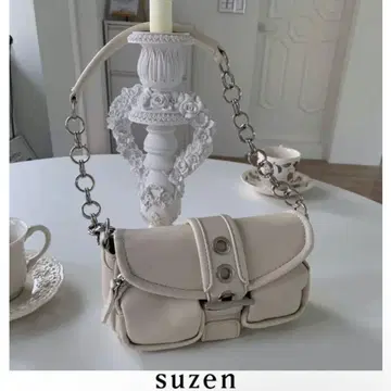 [ suzen ] Coiro Buckle Chain Bag 숄더백