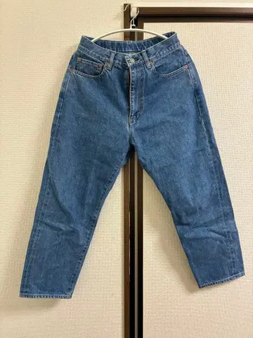 LA MOND 스트레이트 데님 블루